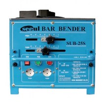 철근밴딩기 서울기계 SUB-25S 철근절곡기 밴더 머신 굴곡기 BAR BENDER, 1개