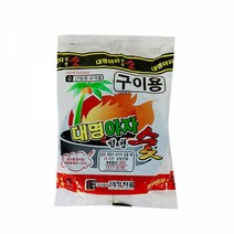 캠핑 낚시 대명 야자 성형 숯 착화탄 구이용 야자숯1개, 3개