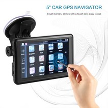oneever 5 inch hd fm bluetooth car gps navigation 최신 유럽 지도 sat nav ruck gps navigators car with alar