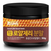 조은약초 동결건조 캐나다산 100% 로얄제리 분말 50g, 1개, 단품없음