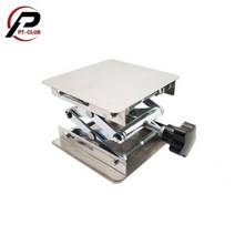 리프트 테이블 실험실 플레이트 잭 가위 스탠드 플랫폼 라우터 작업대 목공 도구, CHINA, Stainless Steel