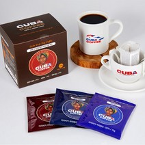 쿠바커피 드립백 3종 세트 (총 12개입)