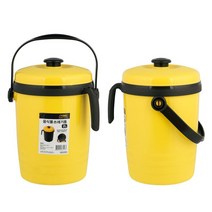 [WINZI_마켓] 음식통 음식처리 음식쓰레기 음식물처리 업소용휴지통 물빠짐 생활잡화, 핸디 음식물 쓰레기통 2L, WZ류_단일옵션