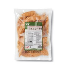 세미원푸드 소프트컬리치킨텐더 1kg, 1팩