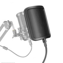 메탈 스크린 안티노이즈 팝필터 콘덴서 마이크 스탠드 설치 AC-M33 POP FILTER, AC-M33 팝필터