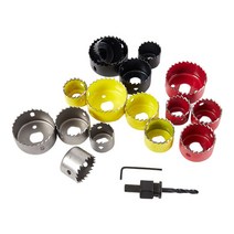 저렴한 4개/대 DIY 나무 구멍 톱 드릴 비트 세트 PVC 석고 보드 M42 바이메탈 오프너 목공 도구, 한개옵션0