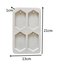 왁스타블렛 고체타블렛Diy 꽃 비누 금형 공예 액세서리 비누 금형 실리콘 클레이 아로마, h