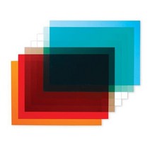 다담아트 PVC 필름지 B4(6색) 두꺼운 셀로판지 PVC칼라필름, PVC필름지 B4(투명주황색6장)