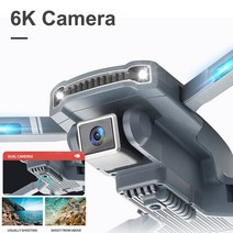 S179 GPS RC 드론 카메라 포함 6K 4k 5G 와이파이 FPV 광학 흐름 포지셔닝 쿼드콥터 브러시리스 모터 비행, 03 6K 2 Battery Bag