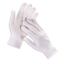 프리츠 도트장갑 미끄럼방지 반코팅 도트 목장갑 흰색 100켤레, 단품