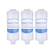 JSI - 3개 묶음 샤워기 녹물제거 여과필터 정수 필터 수돗물 필터 가정용 여과필터