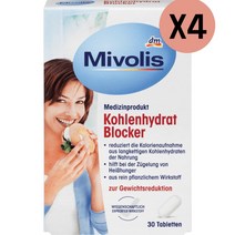 미볼리스 탄수화물 차단제 30정 4팩