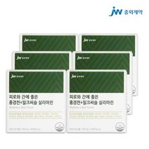 [JW중외제약] 홍경천 밀크씨슬 실리마린 60정 6개, 단품, 단품
