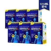 [신신제약] 미야리산U 낙산균 프로바이오틱스 (180정/1개월분) x 6병, 상세 설명 참조, 상세 설명 참조
