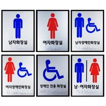 화장실점자표지판 장애인화장실 점자 촉지판, 남자장애인화장실