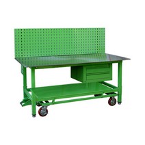 이동식 12T 국산 선별대 철제선반 실습대 철제