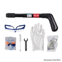 콘크리트 네일 건 small metalworking rivet gun concrete, 검은 색