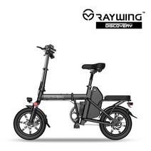 레이윙 디스커버리 전기자전거 48V 14인치 미니벨로 + 별도 구매 패키지, D5-5.2Ah, A 라이더 패키지