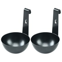 달걀찜기 달걀삶는기계 계란 조리기 주방 숟가락 삶은 홀더 금형 증기선 데친 끓는기구 도구 국자 하드 필, 01 Black