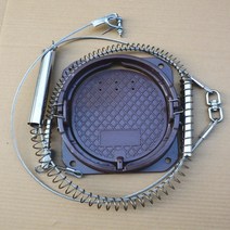 멧돼지 포획 트랩 올무 덫 야생동물 퇴치기 짐승 고라니 사냥, 페달