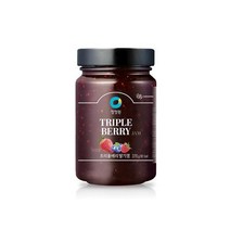 청정원 트리플베리 딸기잼 370g, 32개