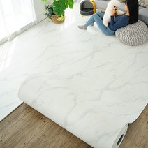 1+1 휴팡 12T 미끄럼방지 롤매트 논슬립 강아지매트 슬개골보호 애견매트 폭 110cm, 폭 110cm_스노우마블( 1+1 ), 0.5m
