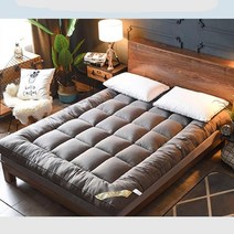 가벼운 토퍼 세탁 패밀리 침대 토퍼 차박 빨아쓰는 푹신한 얇은 호텔 사계절