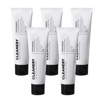 클리너리 무불소 구취 입 냄새 제거 혀 숯 천연 치약, 100g, 5개