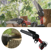 홈박스 전기톱 충전식 무선 강철 톱날 안전고글 배터리