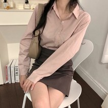 [11color/색감굿 ] 가을무드 베이직 셔츠 남방_체리체리