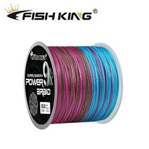 낚시용품 낚시의자 루어 세트 낚시 찌 낚시의류 낚싯줄 가닥 리버스 나선형 기술 멀티필라멘트 강력한 잉어 줄 킹 낚시줄 바다낚시, Multi+0.26mm-40LB