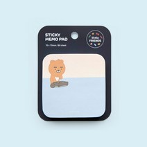 카카오프렌즈 리틀프렌즈 라운드 점착메모지, 리틀 라이언, 26개