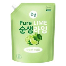 순샘 라임 주방세제 1 2L, 4개