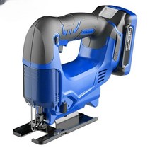 미니 목재 직소 절단기 컷팅기 커터기 직쏘 무선 소형, 리튬 전기 퍼즐 단일 배터리에는 톱날 20개