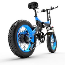 접이식 전기자전거 배달 미니벨로 추천 가성비 출퇴근 접이식 휴대용 전기 자전거 1000W 20 인치 타이어 산, 02 Blue, 01 40