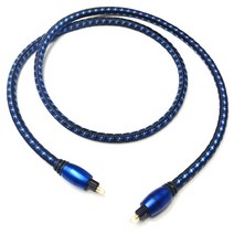 광 케이블 HiFi OptiLink-5 Toslink 오디오 광섬유 케이블, 1.5m, 1개