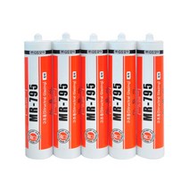 GS모아 GS모아 실리콘 구조용 MR-795 흑색 1P, 1개