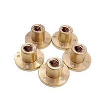 3D프린터 T10 리드 스크류 너트 피치 2mm 황동 CNC 부품 3D 프린터 액세서리 1 개, Pitch 2mm Lead 14mm