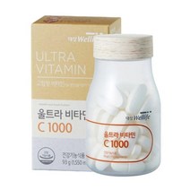 대상웰라이프 중성화 비타민C1000 공복 속편안한 60정 아스코르브산칼슘 ASCORBICACID 비타민C 영양제