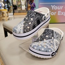 크록스 남녀공용 바야밴드 반다나 클로그 206233-0ZX NC순천점