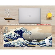 크기6종류 마우스 키보드 책상 게이밍 장패드 명화 모네 반고흐 피카소 데스크매트, 700x300mm, 여름의 베퇴유 - 모네