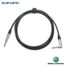카나레 L-2T2S 커스텀 기타케이블 3m / Right Angle (SCN-TSR03)