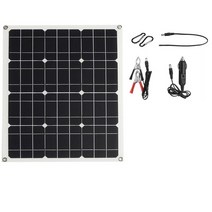 flexible solar panel kit 100w 18v 휴대용 태양열 충전기 홈 시스템 5v usb for phone 12v rv car boat 캠핑 배터리 방수, 유일한 태양 전지판
