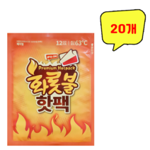 올덴 프리미엄 화롯불 붙이는 핫팩 x 20개, 1개