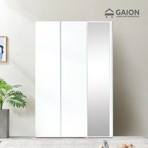 가이온 드엘 1200 거울 옷장 세트, 화이트