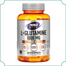 나우푸드 L 글루타민 1000mg 엘글루타민 필수아미노산 비건 120베지캡슐