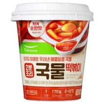 풀무원 2분조리 국물떡볶이 170g, 19개