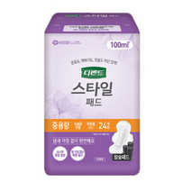 디펜드 스타일 참숯 패드 여성용 중용량, 2개, 24매