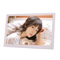 전자액자 디지털액자 스마트액자선물 15. LED 디지털 사진 액자 4 인치 전체 기능 배터리 내장 전자 앨, 02 WHITE_03 UK Plug