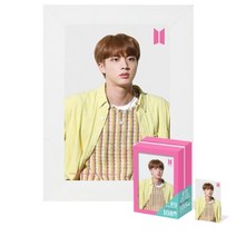 퍼즐피플 BTS 직소퍼즐 모음, 미니멀티 BTS 다이너마이트 진 108피스 액자포함(108피스자체제작화이트), 108p